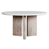 Dovetail Harrell Round Dining Table DOV24027