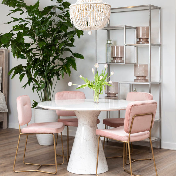 Dovetail Cairo Modern 80" Tall Bookcase AU046W