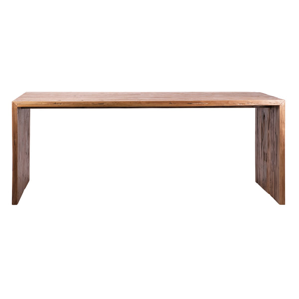 Dovetail Camila 78" Rectangular Reclaimed Teak Waterfall Dining Table DOV29014
