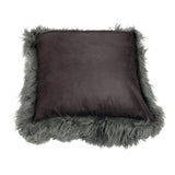 Dovetail Khiera Mohair Pillow Grey DOV3341