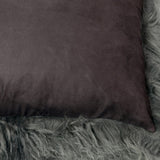 Dovetail Khiera Mohair Pillow Grey DOV3341