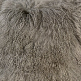 Dovetail Khiera Mohair Pillow Light Grey DOV3379