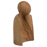 Dovetail Wisdom Hand Carved Mindi Wood Sculptures, Set of 2 DOV37000N