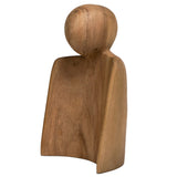 Dovetail Wisdom Hand Carved Mindi Wood Sculptures, Set of 2 DOV37000N