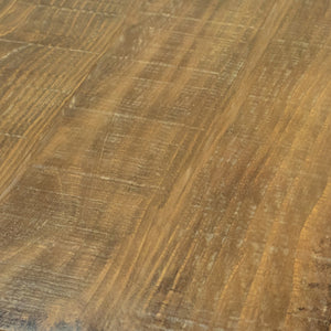 Dovetail Datona 86" Rectangular Reclaimed Pine Block 4 Leg Dining Table DOV38004MB