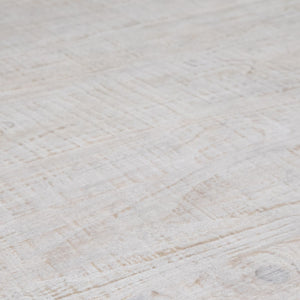 Dovetail Datona 86" Rectangular Reclaimed Pine Block 4 Leg Dining Table DOV38004