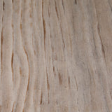 Dovetail Datona 22" Square Reclaimed Pine White Wash Block Feet Side Table DOV38037