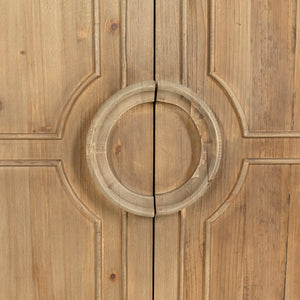 Dovetail Cordova 2 Door Sideboard Dark Finish DOV50032DK