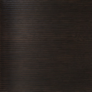 Dovetail Meryl Antique Black Oak and Forged Iron Modern Wingback Panel Bed DOV5461Q