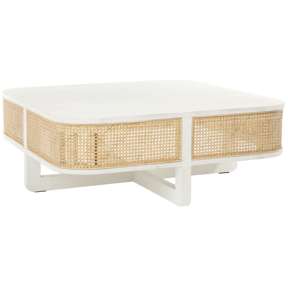 Dovetail Kanton Coffee Table White DOV6380WH