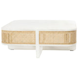 Dovetail Kanton Coffee Table White DOV6380WH