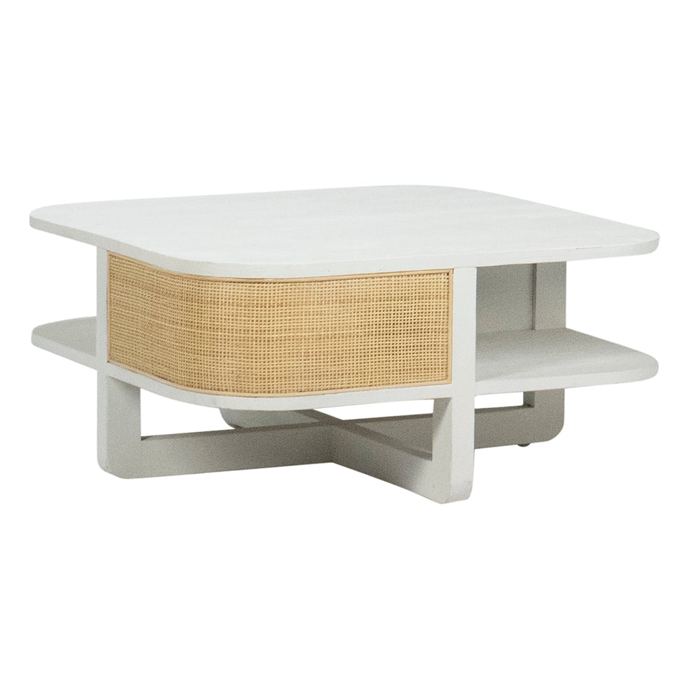 Dovetail Benz Coffee Table White DOV6385WH