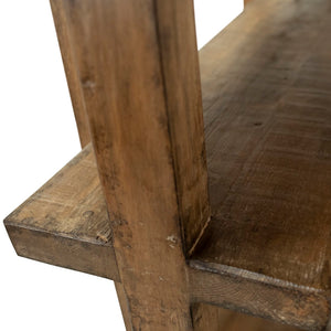 Dovetail Hannah 95" Tall Modern Reclaimed Pine Bookcase,  DOV959MB