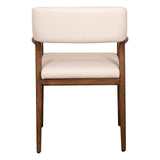 Dovetail Sorrento Dining Chair with O Arm with Perf Fab DOV9600