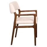 Dovetail Sorrento Dining Chair with O Arm with Perf Fab DOV9600