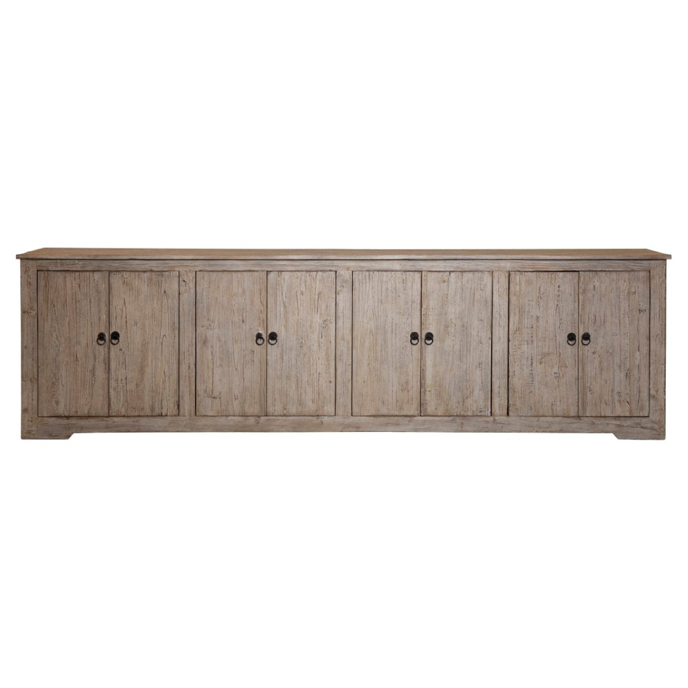 Dovetail Nico 109" Reclaimed Pine Light Wash Reclaimed Pine Sideboard DOV960