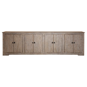 Dovetail Nico 109" Reclaimed Pine Light Wash Reclaimed Pine Sideboard DOV960