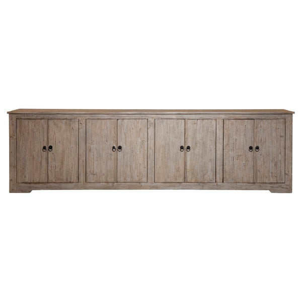 Dovetail Nico 109" Reclaimed Pine Light Wash Reclaimed Pine Sideboard DOV960