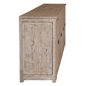Dovetail Nico 109" Reclaimed Pine Light Wash Reclaimed Pine Sideboard DOV960