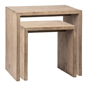 Dovetail Merwin Sidetable Set of 2 DOV967