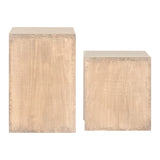 Dovetail Merwin Sidetable Set of 2 DOV967