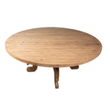Dovetail Lisbon Round Dining Table 71" DOV9713