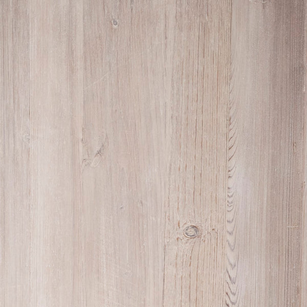 Dovetail Leon Recycled Pine 87" Tall Stoage Cabinet with Glass Front Display Doors Finished in a Light Grey Wash Finish DOV9796