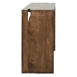 Dovetail Merwin Console Med Brown DOV986MB