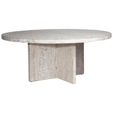 Dovetail Harley Round Dining DOV990WH