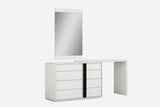 Kimberly Single And Double Dresser Extension High Gloss White