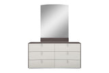 Whiteline Modern Living Berlin Dresser DR1754-GRY/LGRY