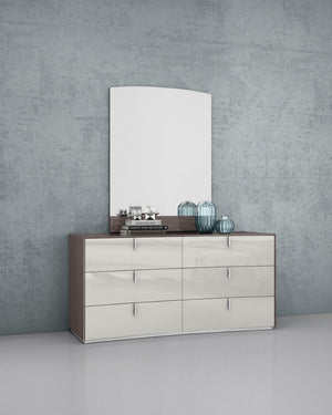 Whiteline Modern Living Berlin Dresser DR1754-GRY/LGRY