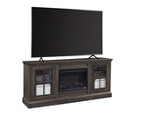 Aspenhome Churchill Traditional 70" Highboy Fireplace Console DR1954-GHT