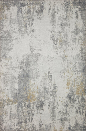 Loloi Drift DRI-02 100% Polyester Pile Power Loomed Contemporary Rug DRIFDRI-02IVGN86B6