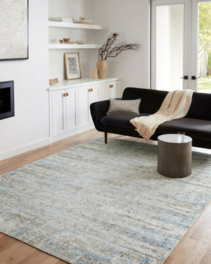 Loloi Drift DRI-03 100% Polyester Pile Power Loomed Contemporary Rug DRIFDRI-03IVSC86B6