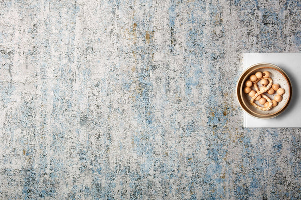 Loloi Drift DRI-03 100% Polyester Pile Power Loomed Contemporary Rug DRIFDRI-03IVSC86B6