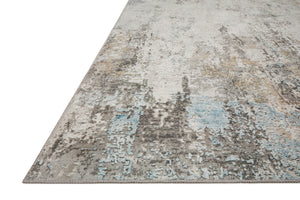Loloi Drift DRI-02 100% Polyester Pile Power Loomed Contemporary Rug DRIFDRI-02IVGN3656
