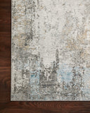 Loloi Drift DRI-02 100% Polyester Pile Power Loomed Contemporary Rug DRIFDRI-02IVGN3656