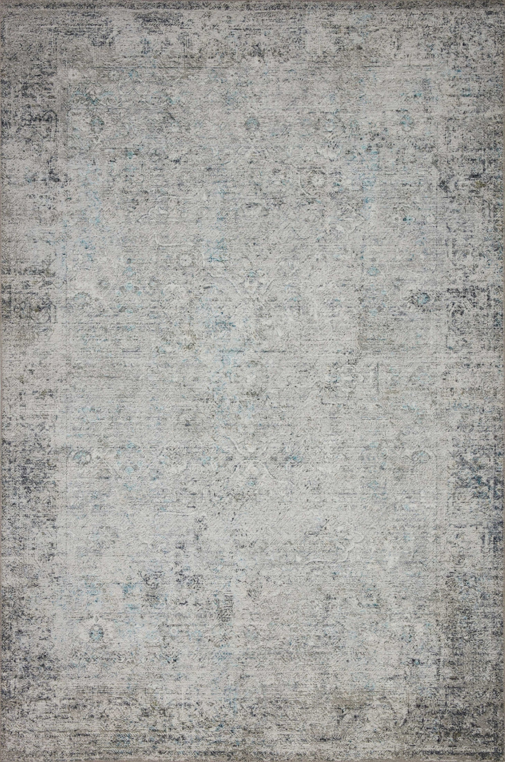Loloi Drift DRI-05 100% Polyester Pile Power Loomed Contemporary Rug DRIFDRI-05IVSI86B6
