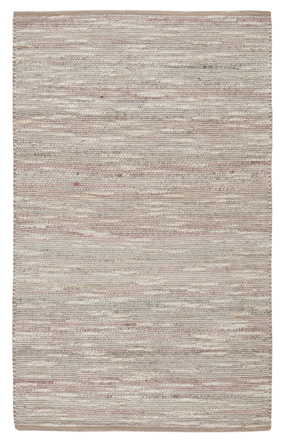 Jaipur Living Sanja Handmade Solid Pink/ Cream Area Rug (10'X14')