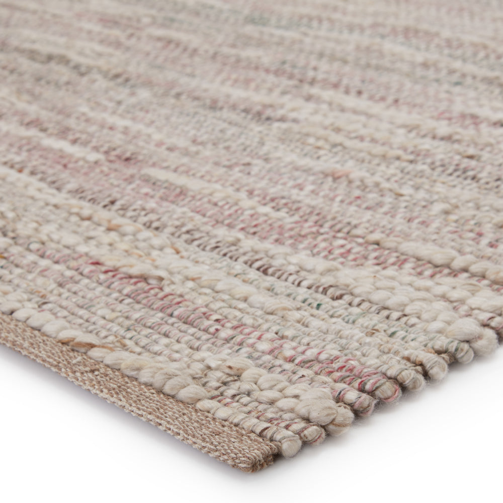 Jaipur Living Sanja Handmade Solid Pink/ Cream Area Rug (10'X14')