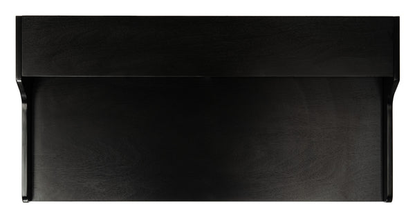 Wrigley Desk Matte Black  Wood DSK1400B