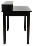 Winsome 2 Drawer Desk Matte Black Wood DSK1402A