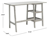 Sofara Desk Dark Grey Wood DSK1403B