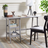 Sofara Desk Dark Grey Wood DSK1403B