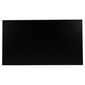 Hayden 3 Shelf Standing Desk in Black / Black