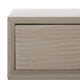 Aliyah 2 Drawer Desk Taupe Wood DSK5702C