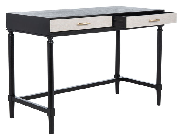 Safavieh Takita 2 Drawer 2 Tone Desk DSK5703A