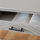 Peyton 2 Drawer Desk Taupe Wood DSK5705C