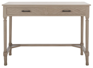 Peyton 2 Drawer Desk Taupe Wood DSK5705C